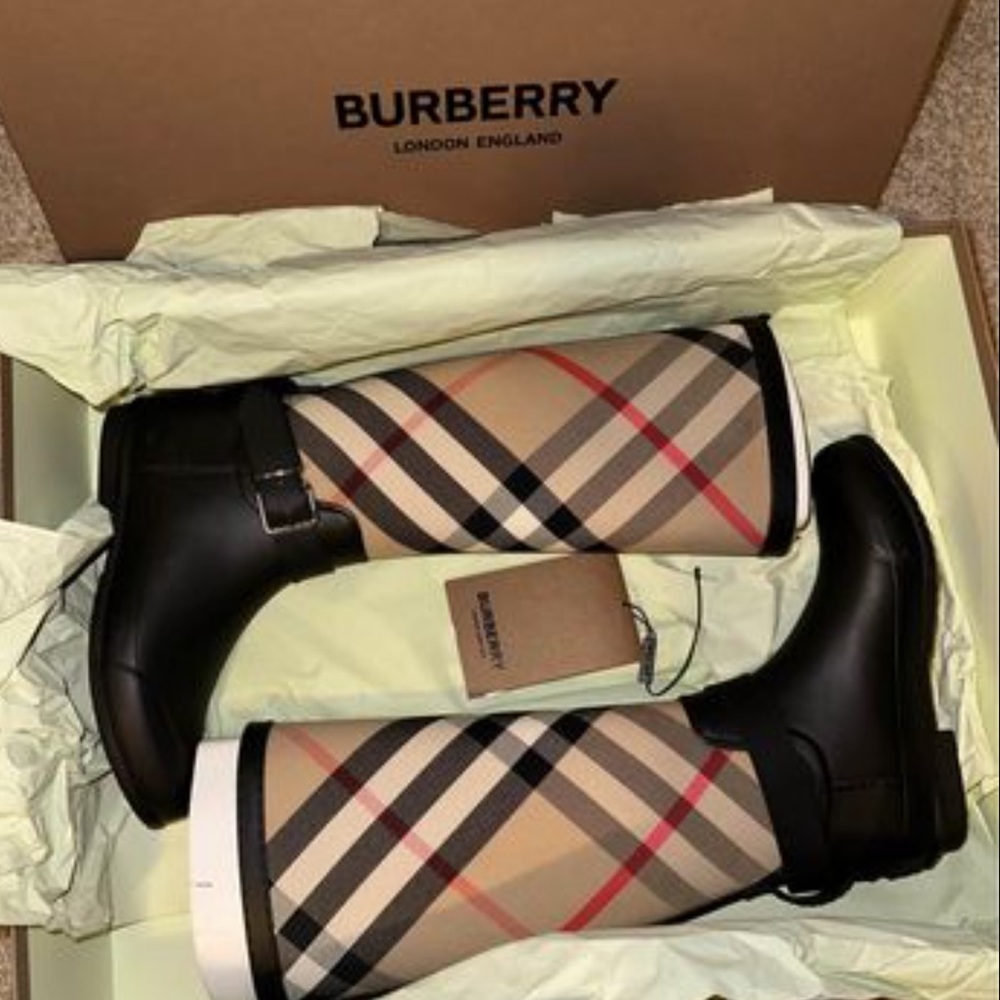Burberry Rubber Rain Boots